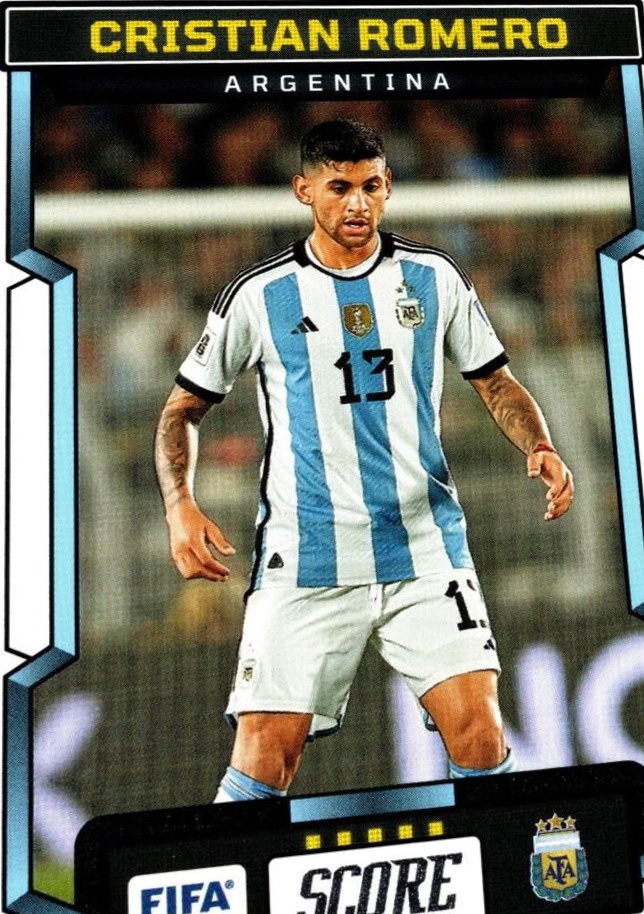 Cristian Romero 2023 Panini Score FIFA