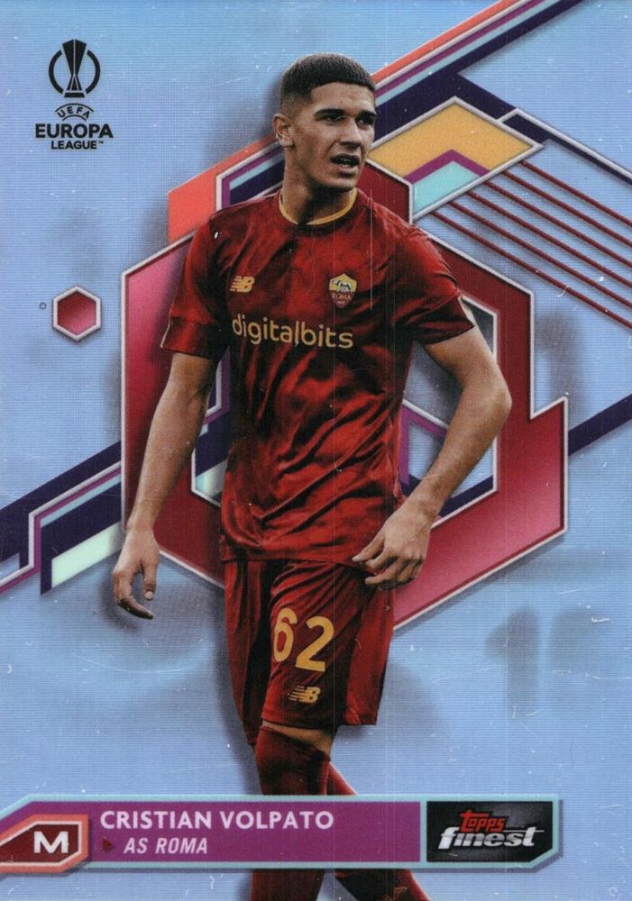 Cristian Volpato 2022 Topps Finest UEFA 103