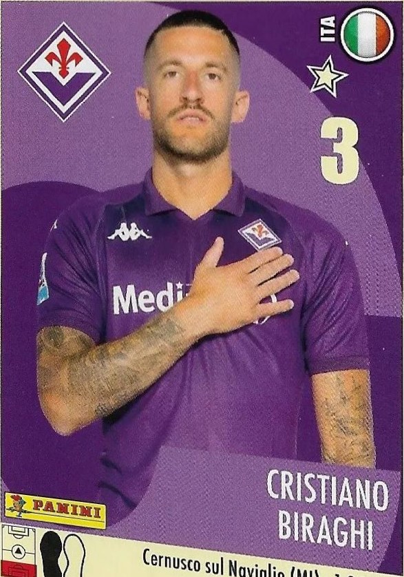 Cristiano Biraghi 2024 Panini Calciatori Stickers