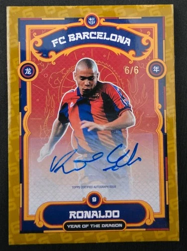 Cristiano Ronaldo 2023 Topps Anno del Drago 6/6