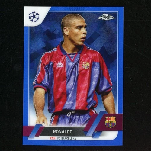Cristiano Ronaldo 2023 Topps Chrome Sapphire