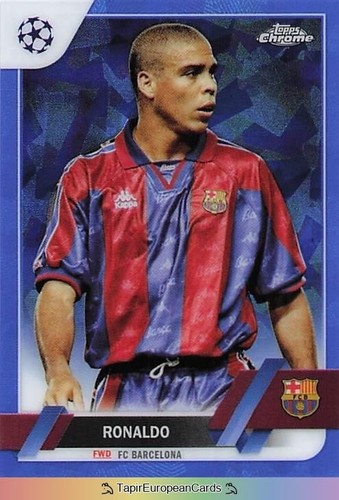 Cristiano Ronaldo 2023 Topps Chrome Sapphire