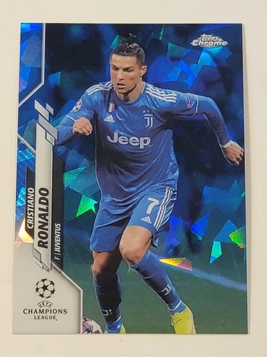 Cristiano Ronaldo 2019 Topps Chrome Sapphire Refractor
