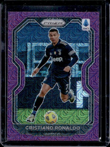 Cristiano Ronaldo 2020 Panini Chronicles Purple Mojo #11