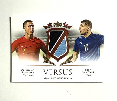 Cristiano Ronaldo / Ciro Immobile 2021 Panini Futera Unico /7