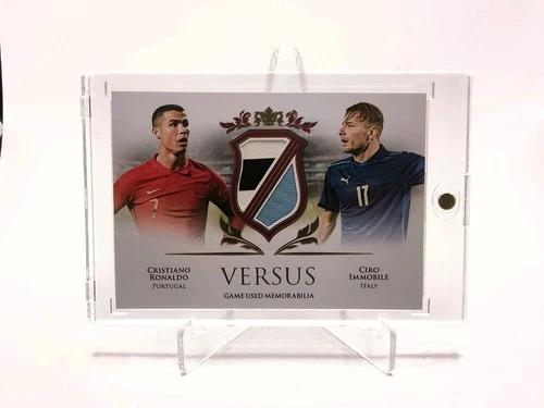 Cristiano Ronaldo & Ciro Immobile 2021 Futera Unique /7