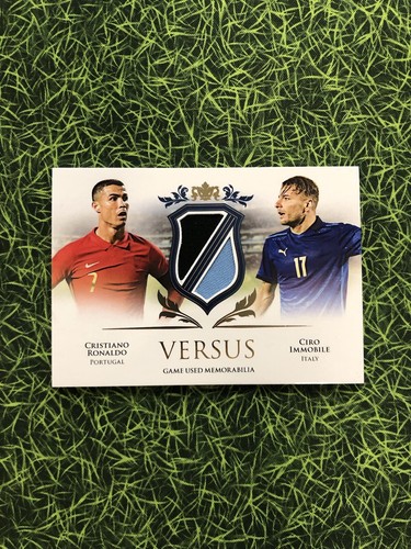 Cristiano Ronaldo & Ciro Immobile 2021 Futera Versus /12