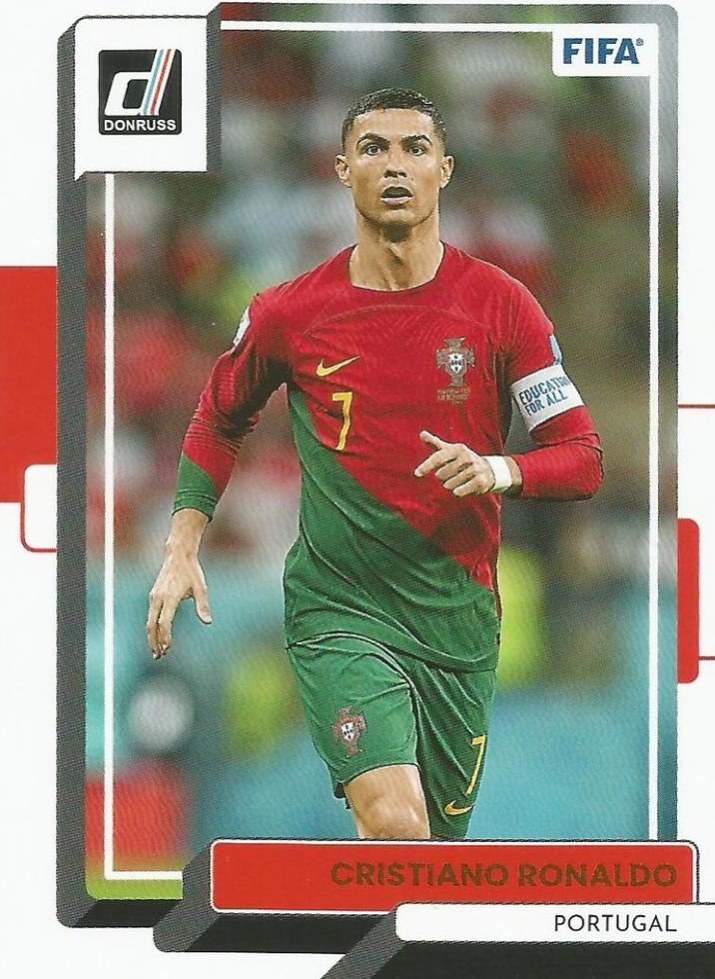Cristiano Ronaldo 2022 Panini Donruss Soccer 16