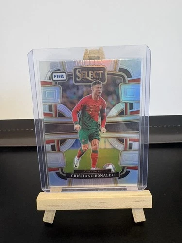 Cristiano Ronaldo 2023 Panini FIFA Select Prizm Silver