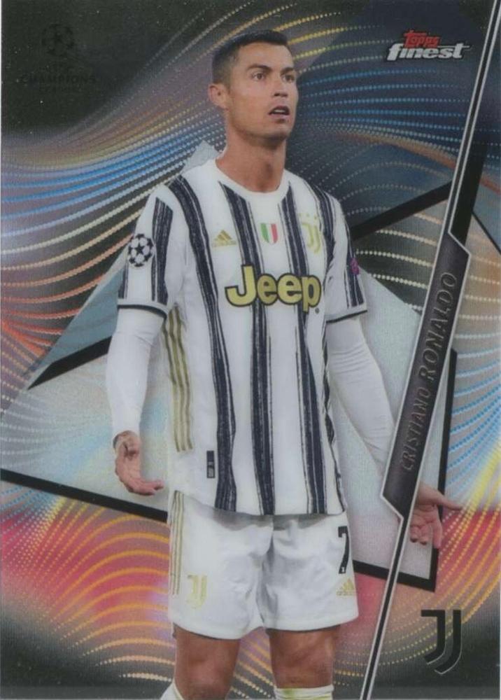 Cristiano Ronaldo 2020 Topps Finest UEFA 1