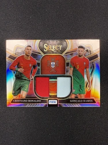 Cristiano Ronaldo / Goncalo Ramos 2023 Panini Select
