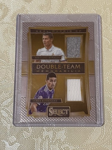 Cristiano Ronaldo / James Rodriguez 2016 Panini Select