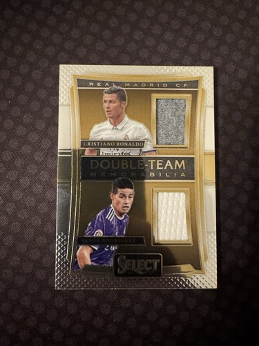 Cristiano Ronaldo & James Rodriguez 2016 Panini Select