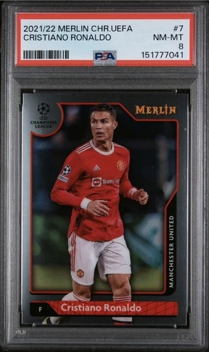 Cristiano Ronaldo 2021 Topps Merlin Chrome