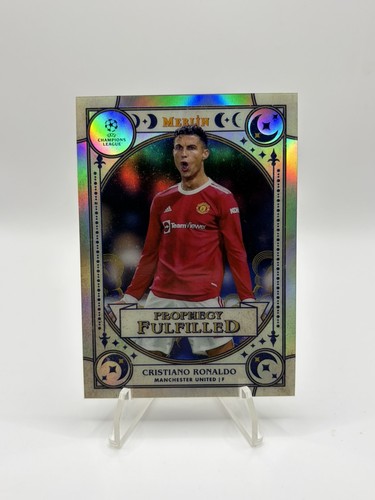 Cristiano Ronaldo 2022 Topps Merlin Chrome UEFA