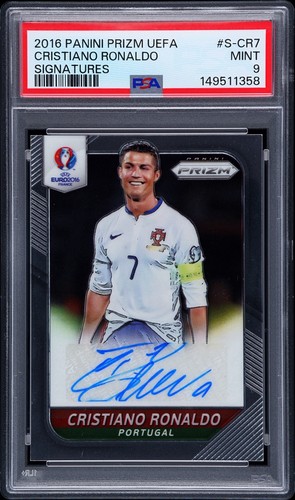 Cristiano Ronaldo 2016 Panini Prizm
