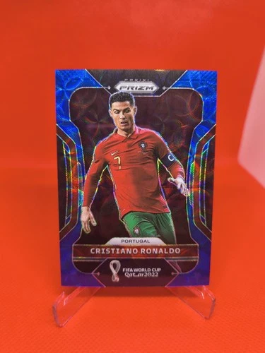 Cristiano Ronaldo 2022 Panini Prizm Blue /135