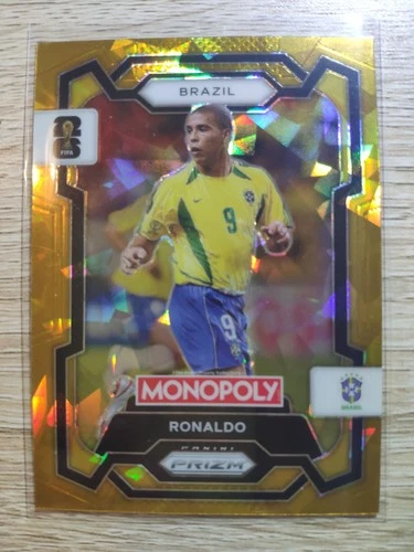 Cristiano Ronaldo 2026 Panini Prizm Gold Cracked Ice