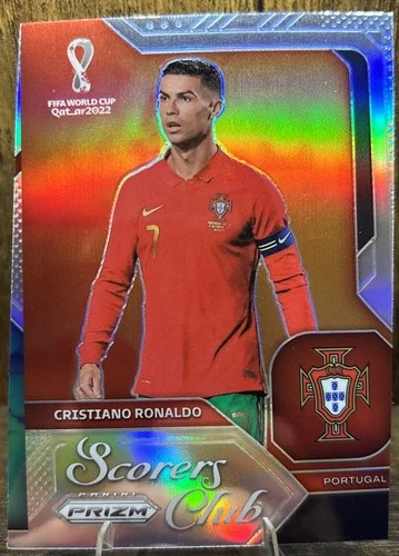 Cristiano Ronaldo 2022 Panini Prizm World Cup