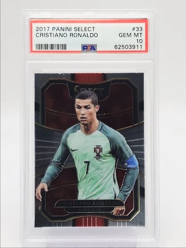 Cristiano Ronaldo 2017 Panini Select