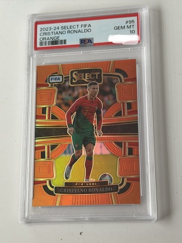 Cristiano Ronaldo 2023 Panini Select Orange /49