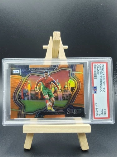 Cristiano Ronaldo 2023 Panini Select Orange Prizm /60