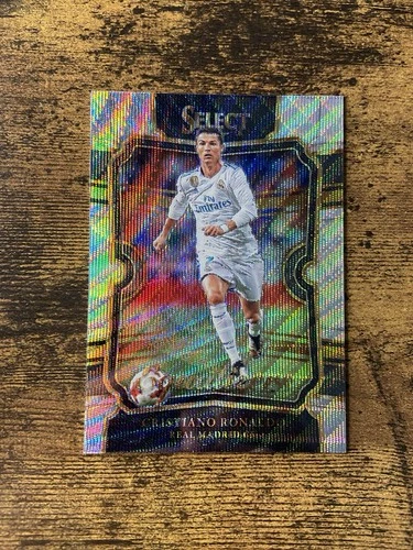 Cristiano Ronaldo 2017 Panini Select Prizm Wave