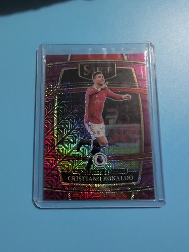 Cristiano Ronaldo 2021 Panini Select Purple Mojo Prizm