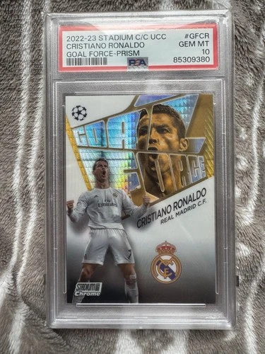 Cristiano Ronaldo 2023 Topps Stadium Chrome Prism /199
