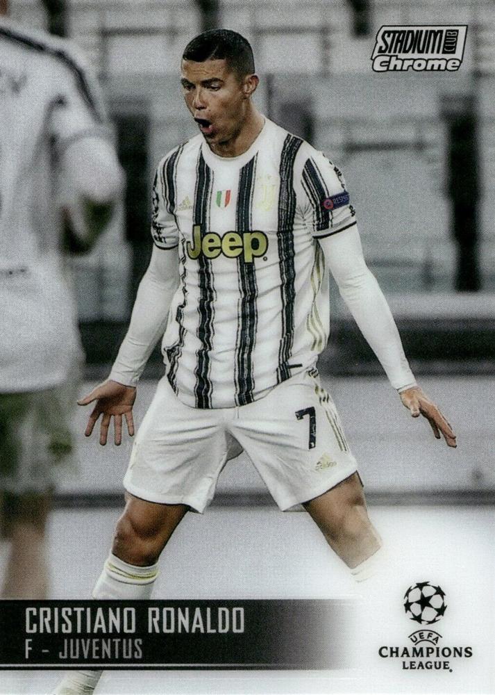 Cristiano Ronaldo 2020 Topps Stadium Club Chrome UEFA 100