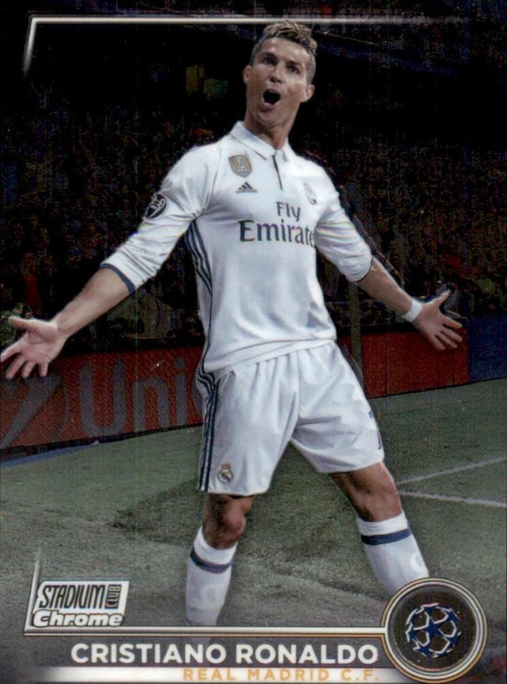 Cristiano Ronaldo 2022 Topps Stadium Club Chrome UEFA 7