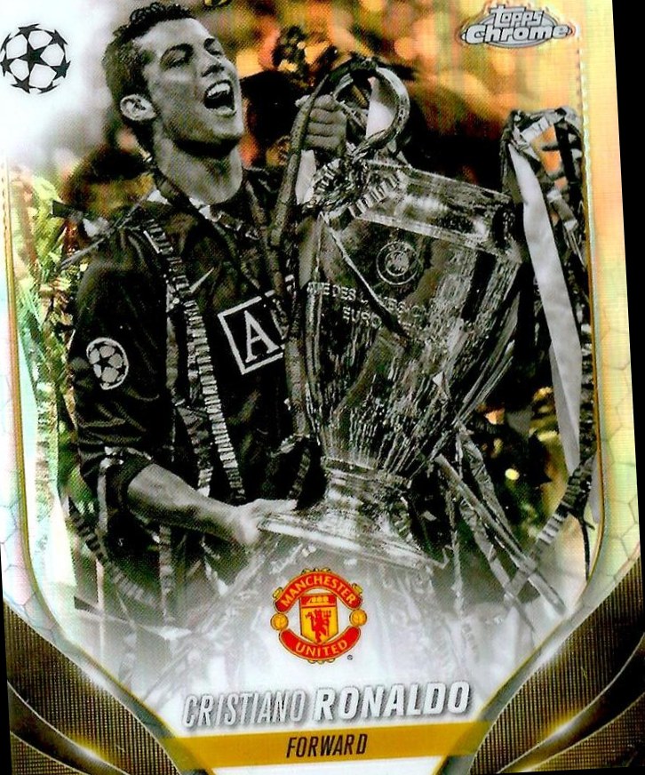 Cristiano Ronaldo 2023 Topps Chrome UEFA Club Competitions