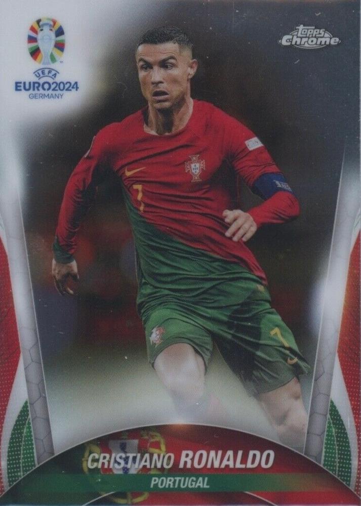 Cristiano Ronaldo 2024 Topps Chrome UEFA EURO