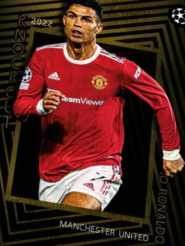 Cristiano Ronaldo 2022 Topps Knockout UEFA Champions League