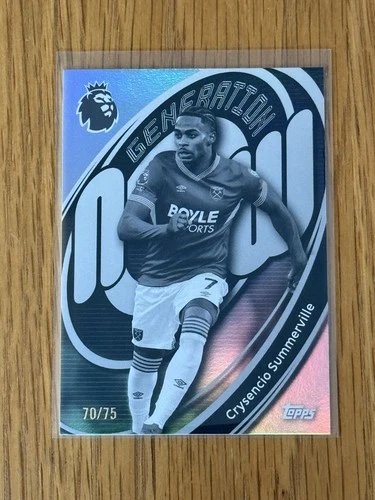 Crysencio Summerville 2025 Topps Premier League 70/75