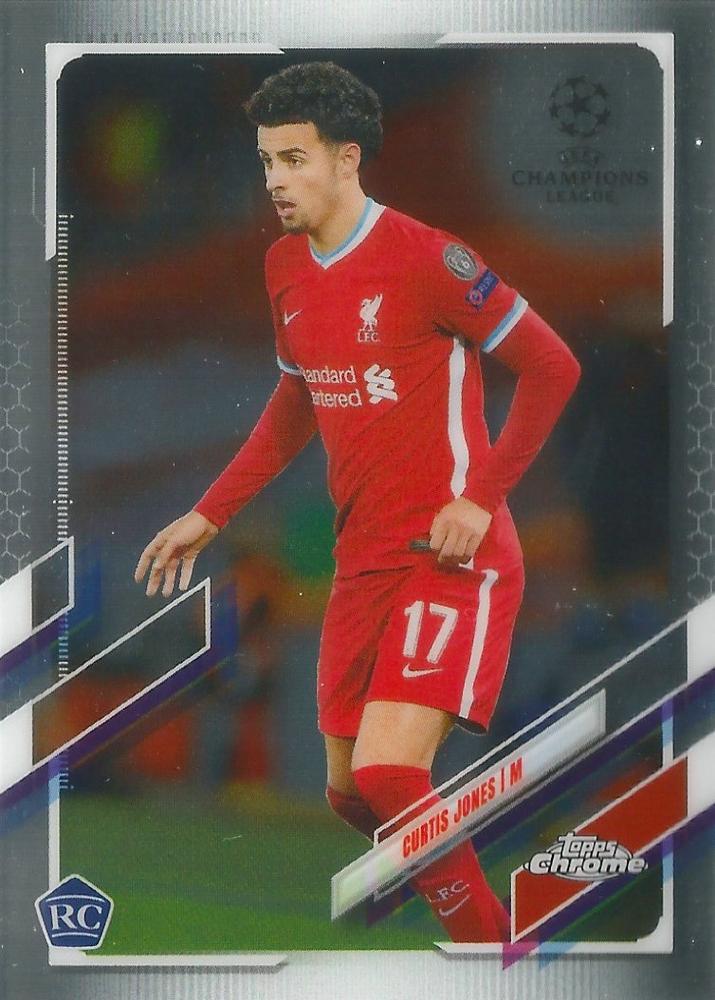Curtis Jones 2020 Topps Chrome UCC 6