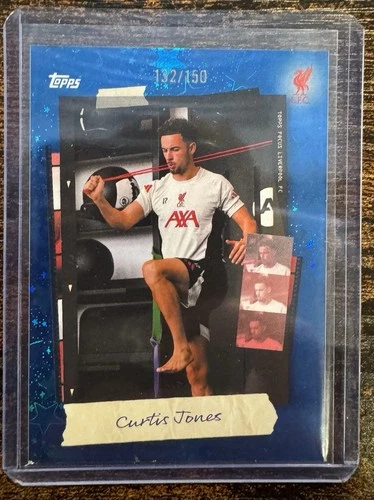 Curtis Jones 2025 Topps Liverpool Focus 132/150