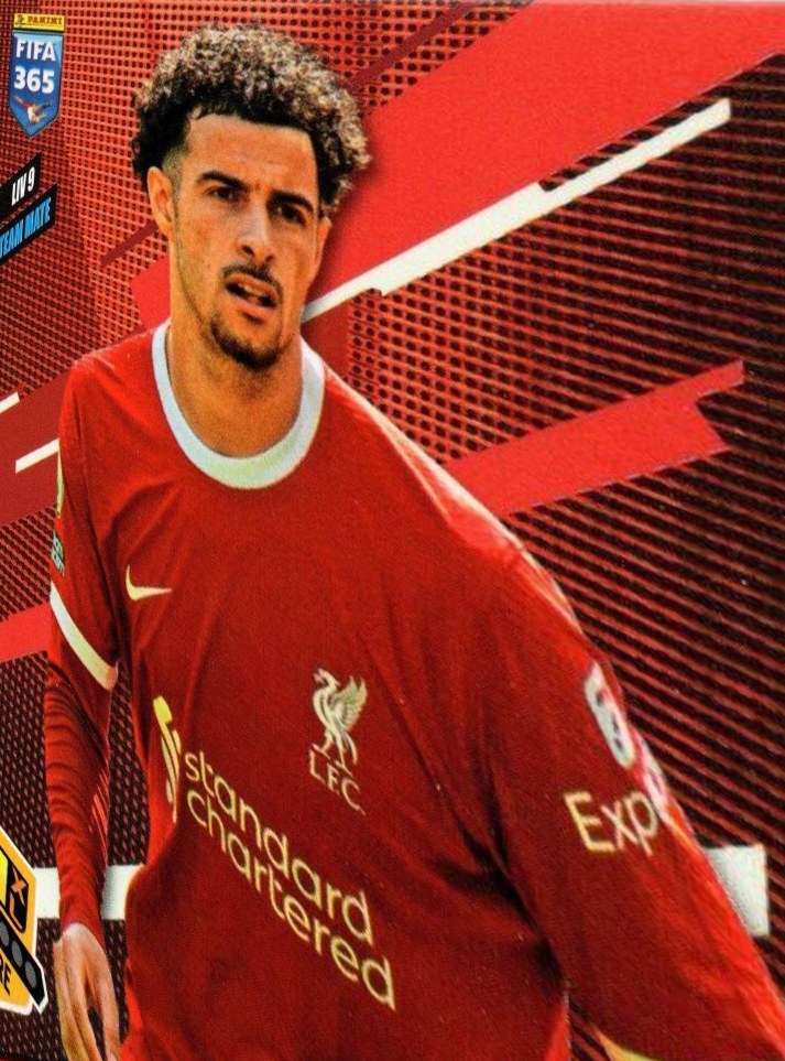 Curtis Jones 2024 Panini Adrenalyn XL FIFA 365