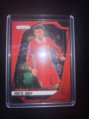 Curtis Jones 2024 Panini Prizm Breakaway Red Prizm /49
