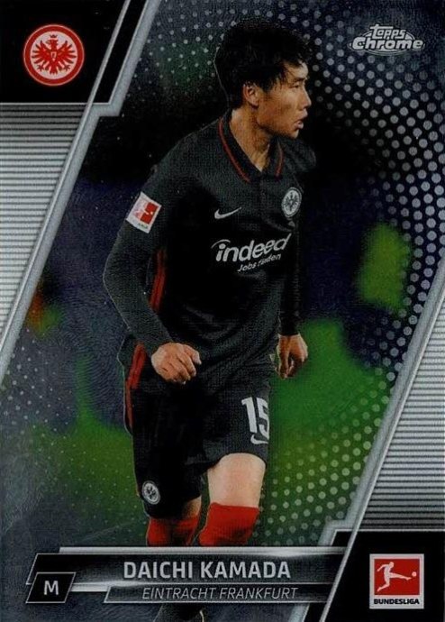 Daichi Kamada 2021 Topps Chrome Bundesliga 39