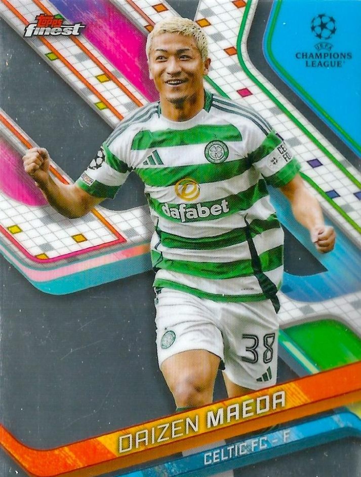 Daizen Maeda 2024 Topps Finest UEFA Club Competitions