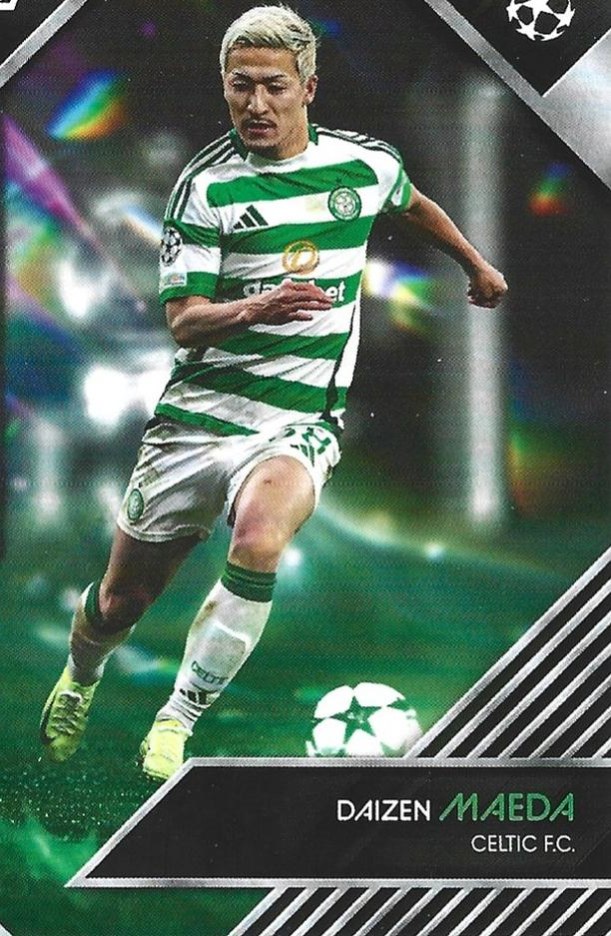 Daizen Maeda 2024 Topps Knockout UEFA Club Competitions