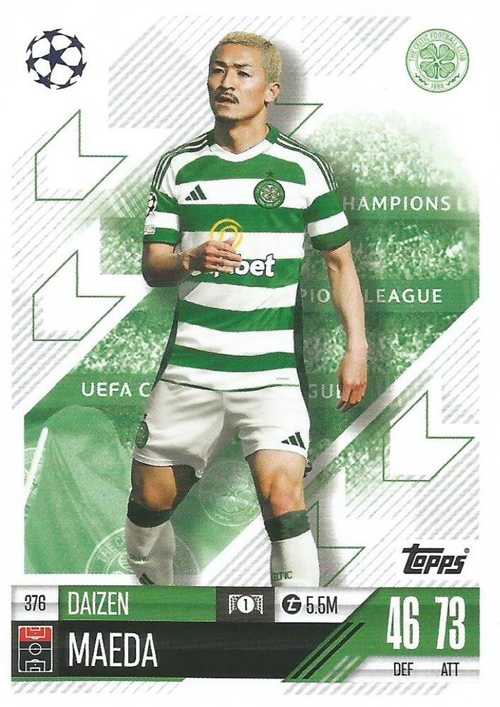 Daizen Maeda 2024 Topps Match Attax UEFA Club Competitions