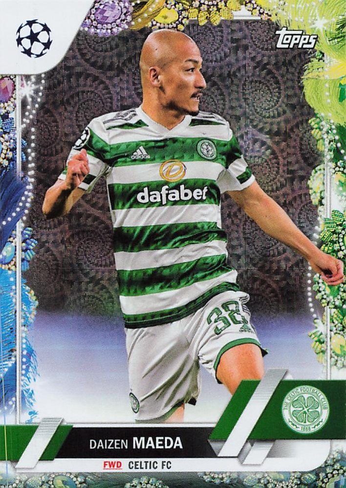 Daizen Maeda 2022 Topps UEFA Club Competitions Carnaval Edition
