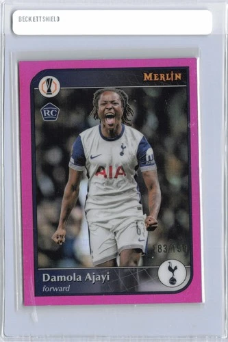 Damola Ajayi 2025 Topps Merlin Chrome /199