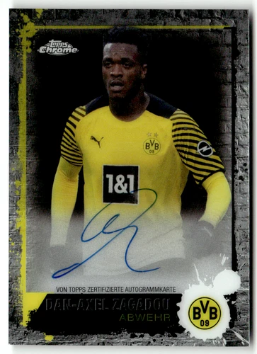 Dan-Axel Zagadou 2021 Topps Chrome /75