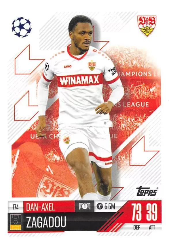 Dan Axel Zagadou 2024 Topps Match Attax UEFA Club Competitions