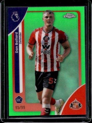 Dan Ballard 2026 Topps Chrome Green Refractor /99