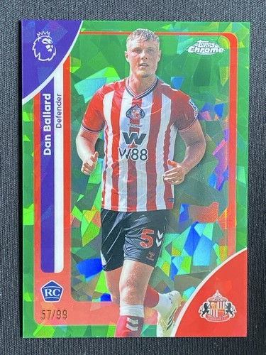 Dan Ballard 2026 Topps Chrome Green Sapphire /99