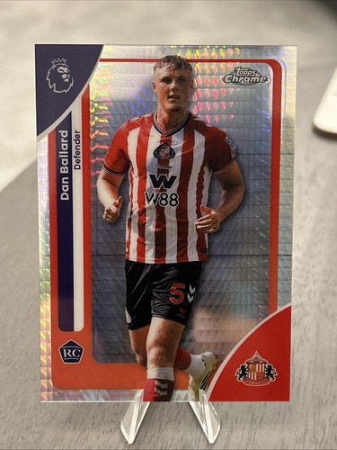 Dan Ballard 2026 Topps Chrome Premier League Prizm Refractor
